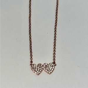 Kate Spade Double Heart Necklace